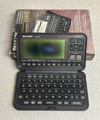 SHARP ZQ-6200 128KB ELECTRONIC ORGANIZER PERSONAL