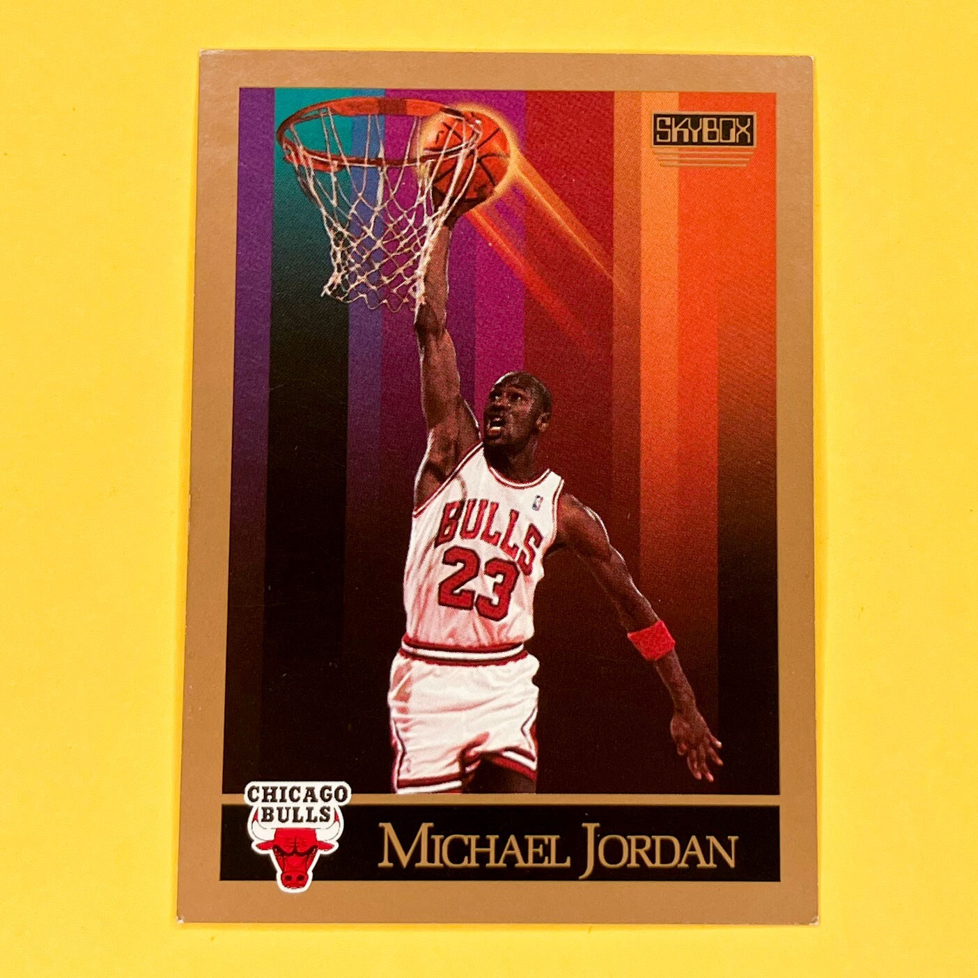 1990-91 Skybox - Michael Jordan #41 Insert
