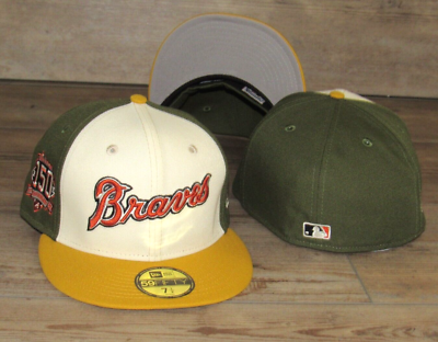 Atlanta Braves NE 59Fifty 150th Anniversary LTD Fitted Hat Cap 