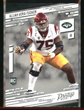 Alijah Vera-Tucker 2021 Panini Prestige #261 FOOTBALL Card