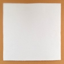 Felt - White - 1/2" Thick - 8 1/2" x 11" - Pack of 1 E493 