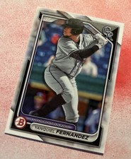 2024 Bowman #BP-90 Yanquiel Fernandez Prospects Colorado Rockies