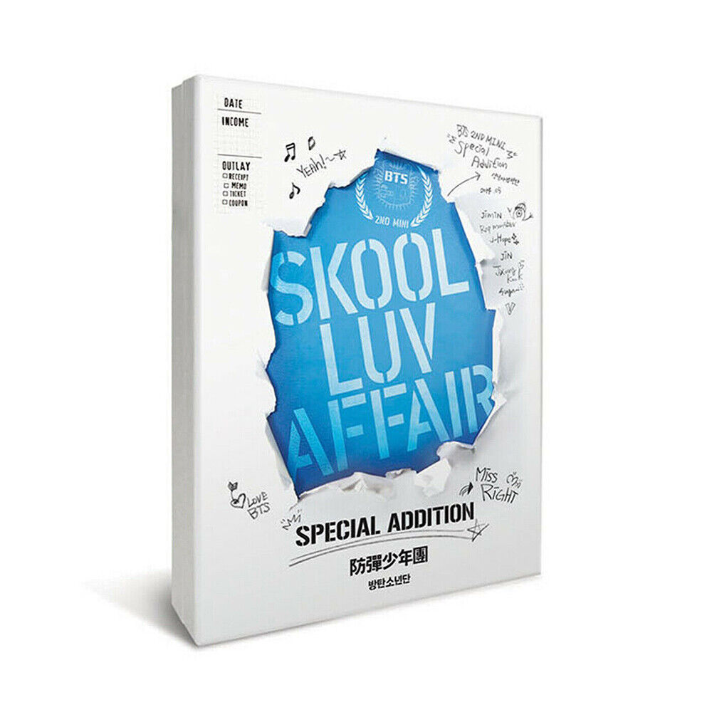 BTS BANGTAN BOYS Re-release Skool Luv Affair Special Edition + Tracking number