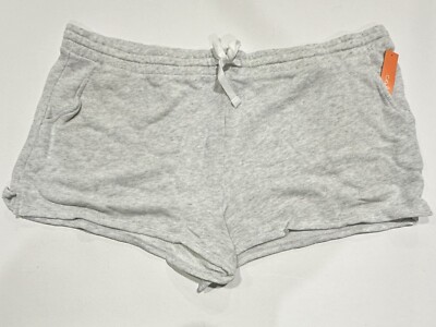 Women's Plus Size Lounge Pajama Shorts - Colsie Gray 2X