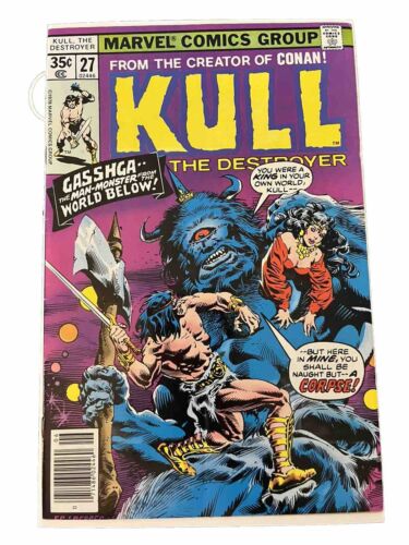 Kull the Destroyer #27 Marvel Comics Bronze Age 1978 - 第 1/2 張圖片