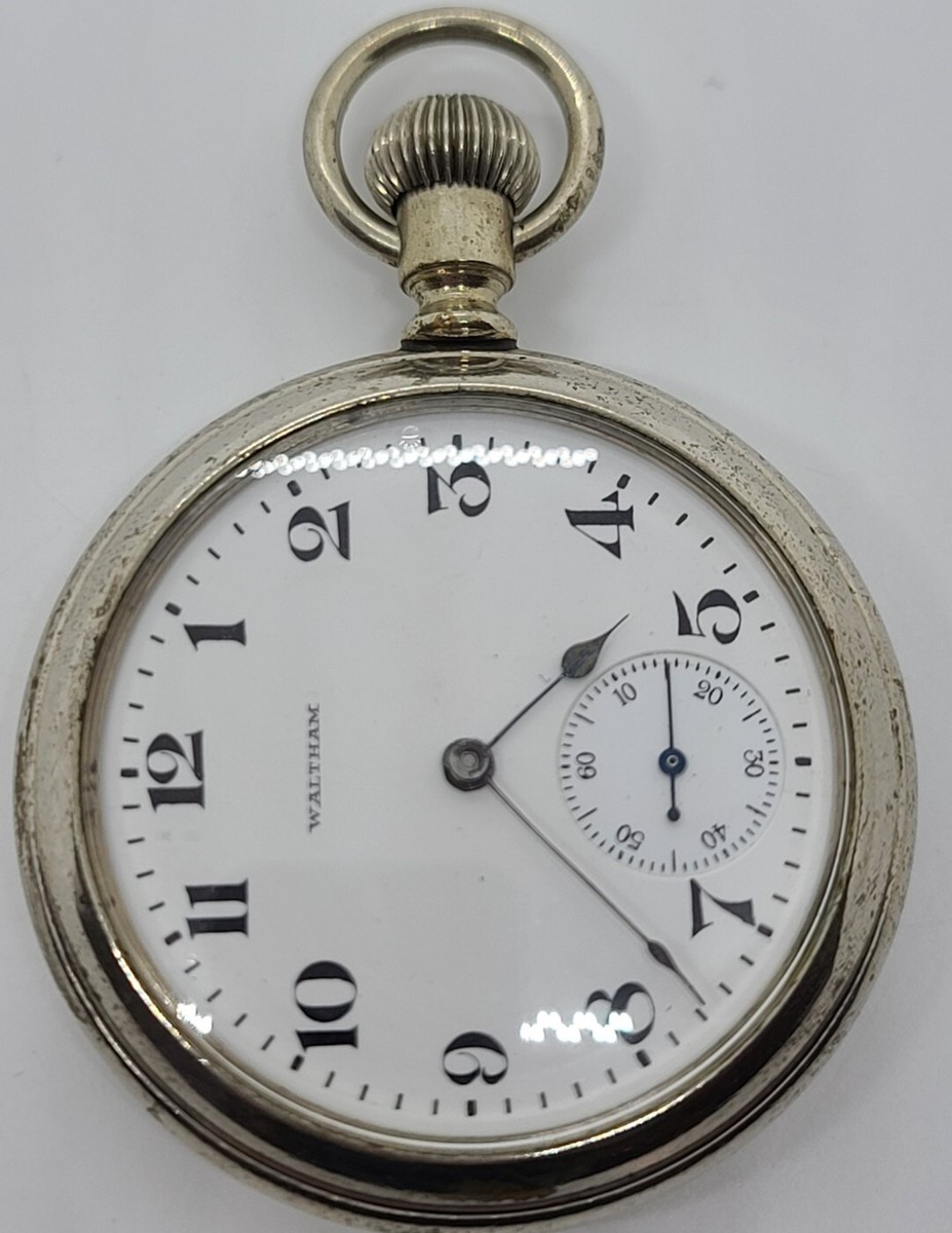 Antique 1899 WALTHAM Royal 17J Victorian Gents Exhibition Antique 1899 WALTHAM Royal 17J Victorian Gents Exhibition