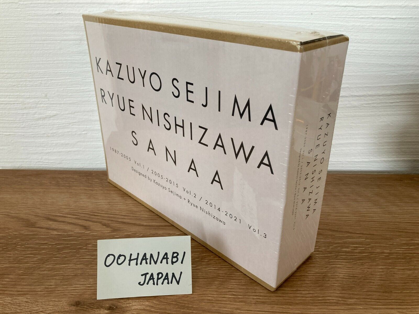 KAZUYO SEJIMA RYUE NISHIZAWA SANAA 1987-2005 /2005-2015 /2014-2021 3 volume  set