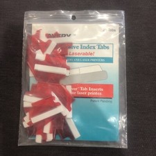 Avery Self Adhesive Index Tabs 25 Tabs