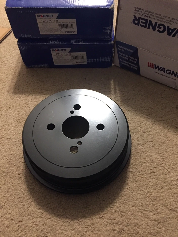 Задний тормозной барабан для Toyota Corolla 1993-2002 Wagner BD125327E - Изображение 2 из 4