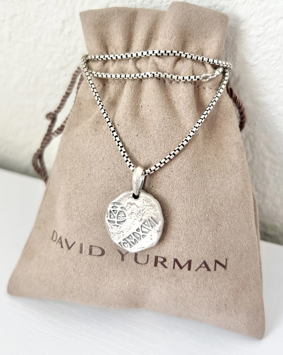 David yurman on sale coin necklace