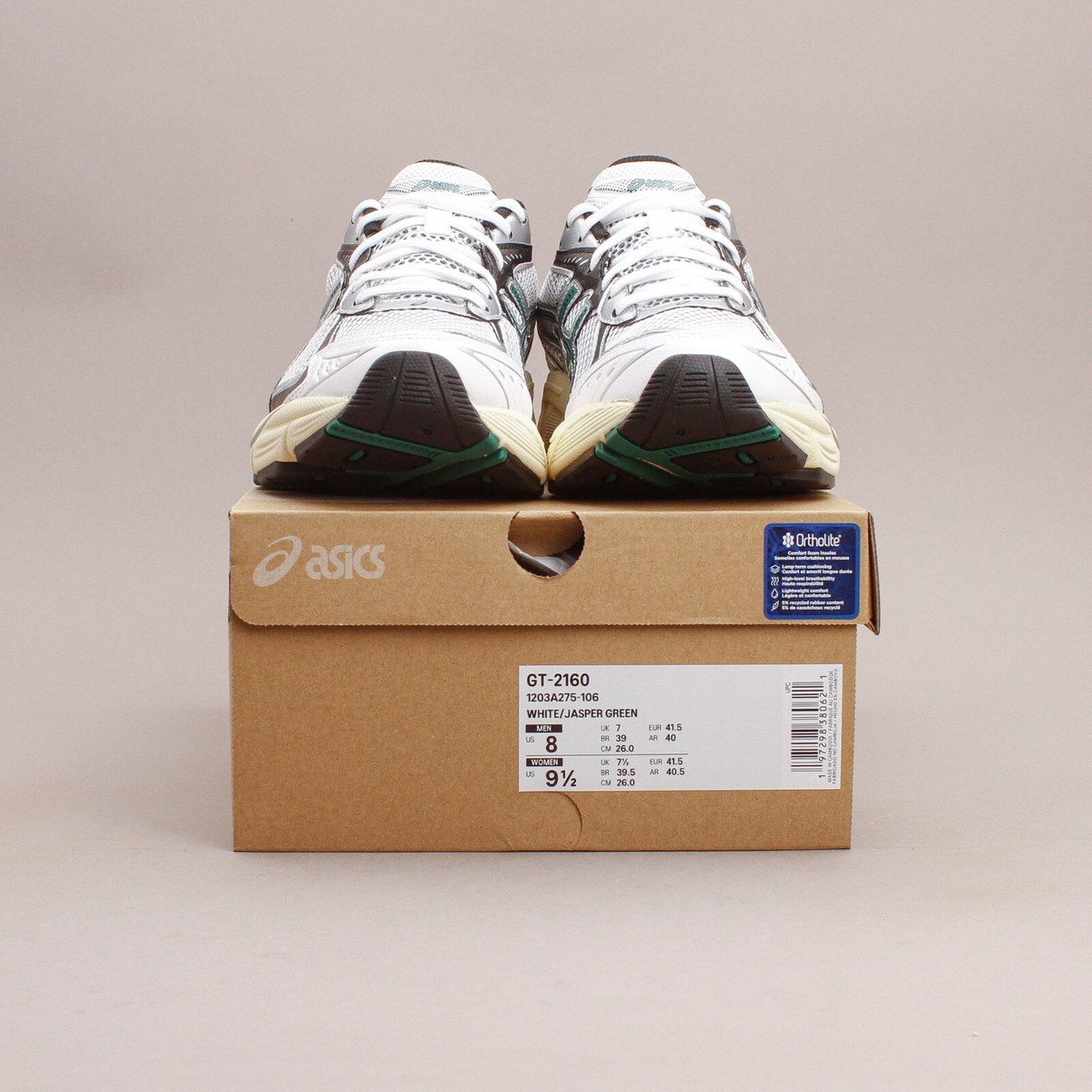 Asics Sportstyle GT-2160 Jasper Green Running New Men Shoes Rare