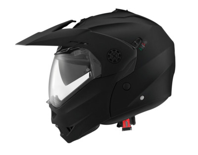 CABERG TOURMAX MATTSCHWARZ DUAL SPORT KLAPPHELM VORNE MOTORRAD TOUREN