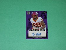 Breece Hall Auto Rookie Card 1/1 2022 Leaf Signature Series XRC New York Jets!!!