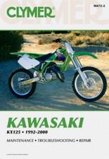 Kawasaki KX125 1992-2000 Clymer Workshop Manual