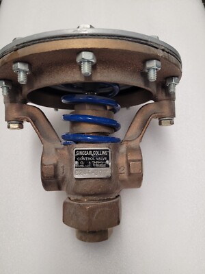 Sinclair collins C244 3003 control 2 way valve 3/4'' npt