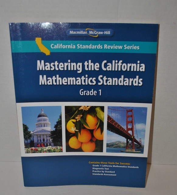 California Mathematics 1st Grade Standards Practice And Periodic 