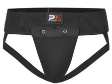 PX Tiefsch&uuml;tzer aus Stoff schwarz Herren Jungen Kinder Tiefschutz Pantalbecher