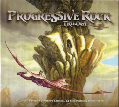 ''PROGRESSIVE ROCK TRILOGY'' (NEW 2010 IMPORT 3 CD SET) YES ATOMIC ROOSTER CARAVAN