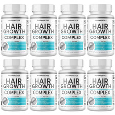 Hair Growth Complex Hair Growth and Skin Health Support Supplement -8 Bottles