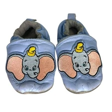 Disney Store Dumbo Moccasin Slippers: Infant 18-24 Months