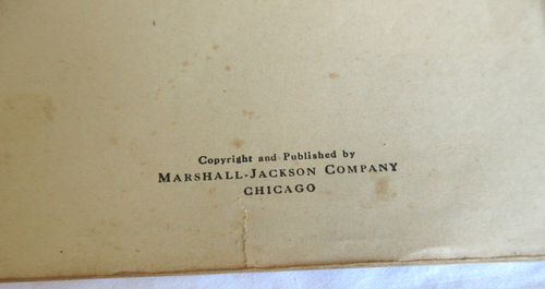 Antique Chicago Daily News WM Lenz's Family Expense Book 1911 Paperback GUC - Bild 4 von 7