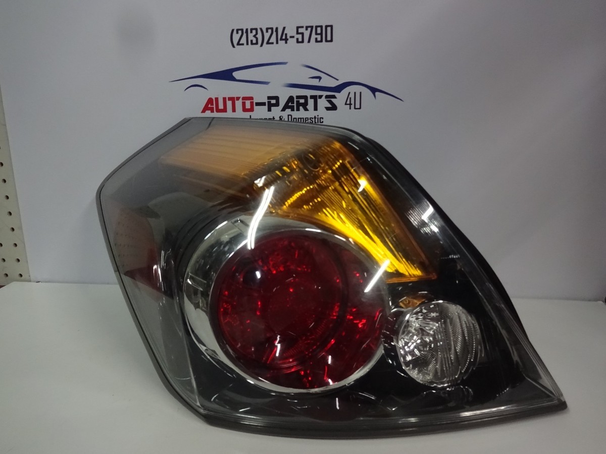 GRAY CHROME 2007 2012 NISSAN ALTIMA SEDAN LH TAIL LIGHT OEM