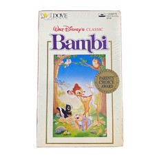 Vintage Walt Disney&rsquo;s Bambi Dove Audio Cassette NOS Sealed