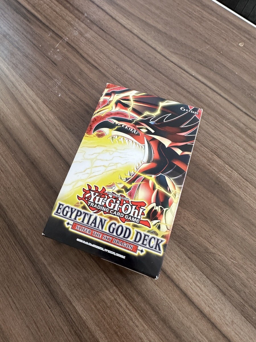 yugioh egyptian god deck slifer Yu-Gi-Oh! TCG: trading and collectible card game (TCG/CCG) Egyptian God Deck Display -