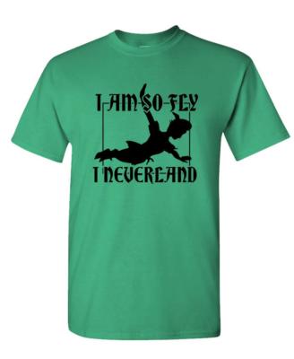 I'M SO FLY I NEVER LAND - Unisex Cotton T-Shirt