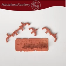 SSMODEL 1:120 TT Scale Pipe and Valves Assembly Railroads Scenery Miniatures