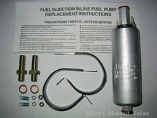WALBRO 255 LPH IN-LINE EXTERNAL FUEL PUMP KIT GSL392