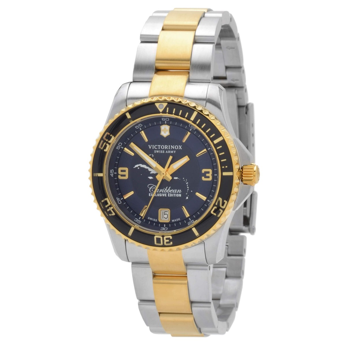 VICTORINOX SWISS ARMY 70クラシックス腕時計 Victorinox Swiss Army Women's Watch Maverick Caribbean Blue Dial