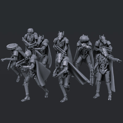 Star Wars Legion B1 Battle Droids Unit Expansion - Proxy Models