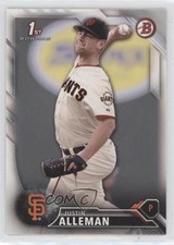 2016 Bowman Draft Draft Picks Justin Alleman #BD-71 0w8