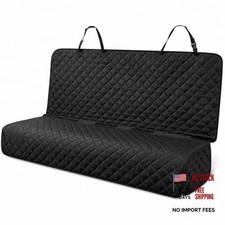 Waterproof Dog Car Seat Cover for Back Seat: Extra Large 64"W Full bench