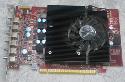 VisionTek 7750X6 7750X62PC PCIe Graphics Card 2GB 6*miniDP