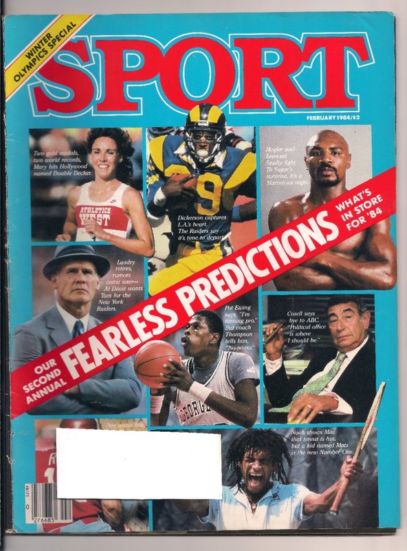 SPORT Magazine Feb 1984 | Ralph Sampson | Winter Olympics | Super Bowl XVIII