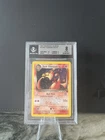 Pokémon TCG Team Rocket 2000 Dark Charizard 4/82 Holo Rare Beckett BGS 8