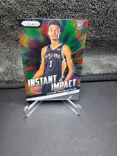Panini Prizm 2023-24 Instant Impact Victor Wembanyama #3 Rookie Spurs Card
