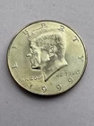 1999 D Kennedy Half Dollar (1) Clad Coins Denver Mint Circulated AU grade N 785
