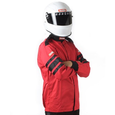 RACEQUIP Red Jacket Single Layer XX-Large- 111017RQP