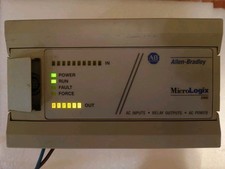 Allen Bradley 1761-L16AWA /C MicroLogix 1000 AC Power/Inputs 16Pt I/O Controller