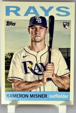 2025 Topps Rays Kameron Misner RC Rookie Card #28 Tampa Bay Rays. rookie card picture