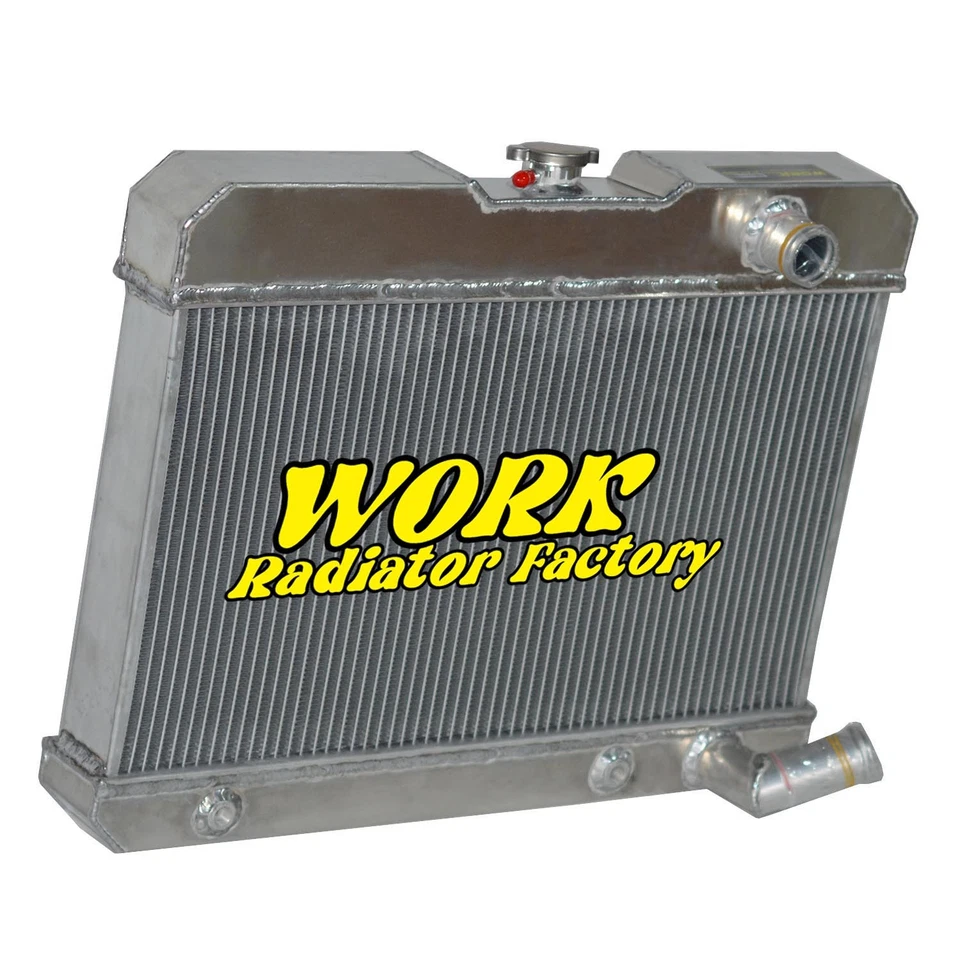 Radiador todo de aluminio apto para 1962 1963 Buick Skylark motor V8 de 3,5 L AT MT Foto 3 de 4