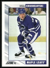 1992-93 Score #283 Mike Krushelnyski