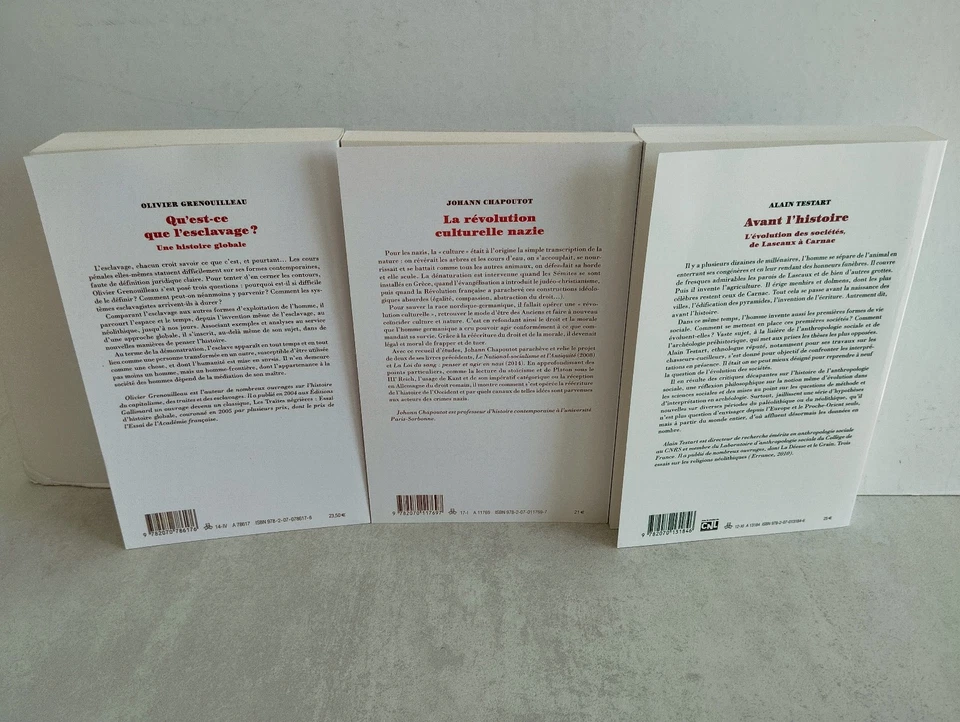 LOT DE 3 LIVRES   NRF   GALLIMARD - Photo 2/3