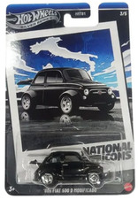Fiat 500 D Modificado Icone Nazionali Hot Wheels anni '60 1:64
