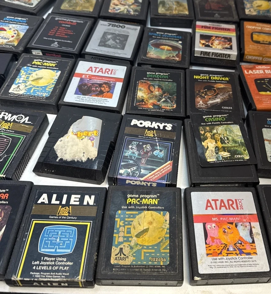 Atari 2600 Games Lot - Pick & Choose! Tested & Working Buy 3 get 1 Free #A to M - Image 4 of 4