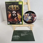 Star Wars Knights of the Old Republic 2 II The Sith Lords Xbox No Manual Works