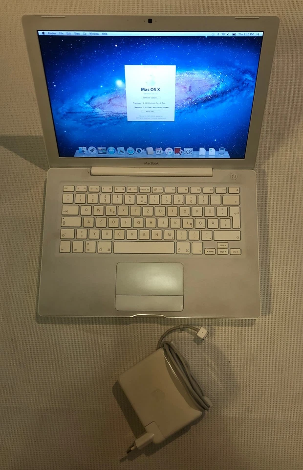 Apple MacBook Core 2 Duo 2.16 13" Mid-2007 A1181 2.5GB RAM: excellenter Zustand - Bild 3 von 4